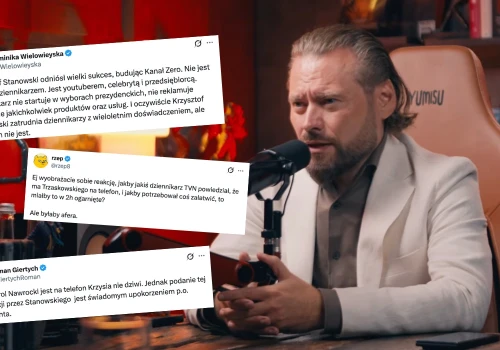 Stanowski krytykowany po wypowiedzi, że ma prezydenta na telefon, że nie tak powinno wyglądać dziennikarstwo