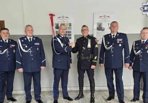 Szef nowojorskiej policji konnej z wizytą w Częstochowie. Funkcjonariusze wymienili się doświadczeniami