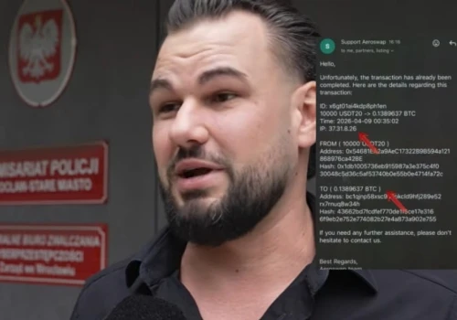 Z konta streamera zniknęło 7,6 mln zł. W tym czasie jego telefon i tablet były w Urzędzie Celno-Skarbowym w Opolu