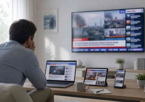 Złe newsy są szkodliwe. Twój mózg choruje od cudzych katastrof