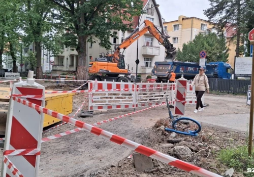 Świnoujście. Utrudnienia w strefie nadmorskiej. 