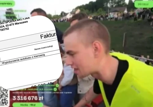 Stanowski ujawnił, ile zapłacili za wynajem autokaru na akcję Łatwoganga. Kwota wielu zaskoczyła