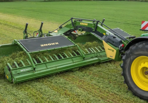 Krone wchodzi w zgrabiarki taśmowe: Swativo T 1040 Pro ma ograniczać straty liści i polepszyć jakość