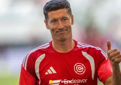 Tak Robert Lewandowski zachował się przed debiutem w USA. Znów to zrobił