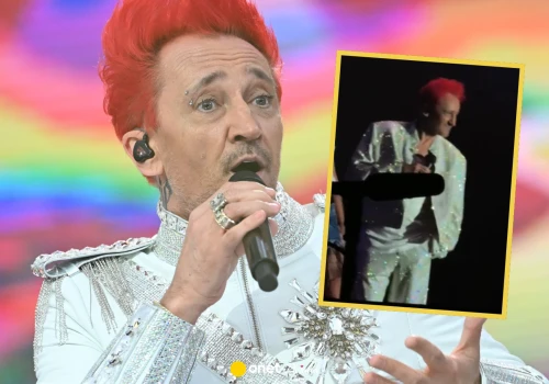 Michał Wiśniewski nagle krzyknął ze sceny. Wspomniał o relacji z Mandaryną