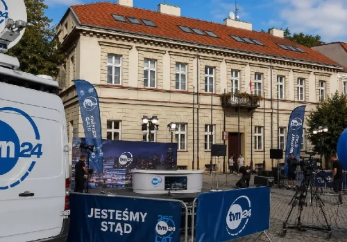TVN24 przyjedzie do Konina. Plac Wolności zamieni się w telewizyjne studio