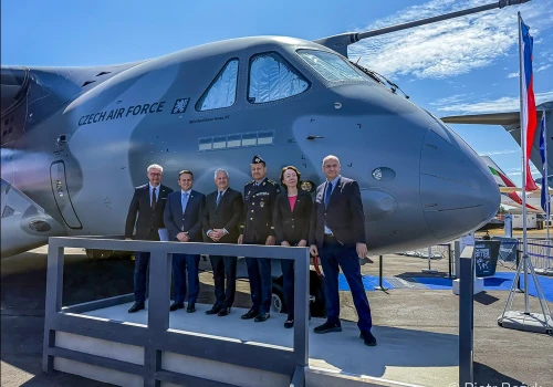 Czeski embraer C-390M otrzymał imię płk. Karela Tomana-Mareša