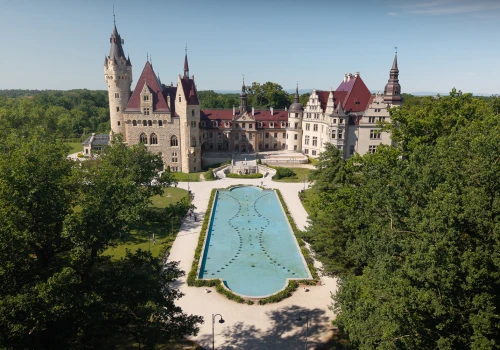 Zamki i pałace Śląska Opolskiego: Brzeg, Kopice i Moszna
