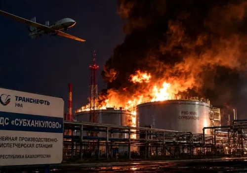 Dali ostro w gaz i zadymili! Kluczowy węzeł Uralu w ogniu (WIDEO)