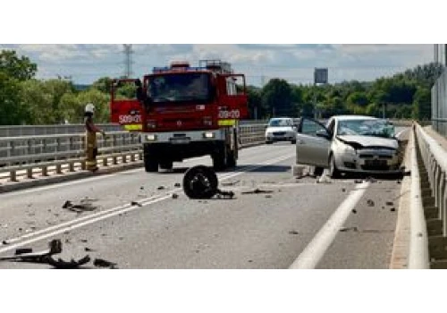 Kliszów: Wypadek na trasie Mielec–Połaniec. Droga zablokowana