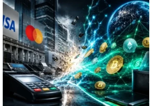 Kryptowaluty zamiast Visa i Mastercard? To kolejny „zabójczy” trend