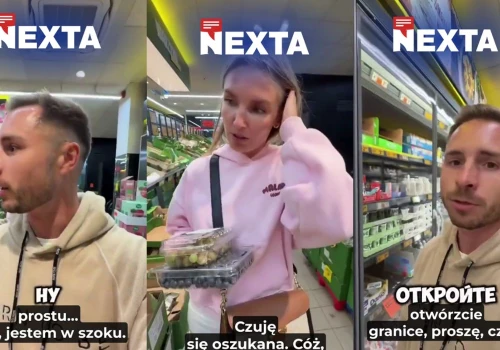 Zaskoczeni Rosjanie nagrali film o wspaniałych zakupach w Polsce, apelują o ponowne otwarcie granic
