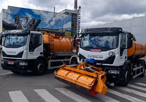 Nowa flota ciężarówek do prac w Czarnobylu – Eurocargo i Daily przy strefie skażenia