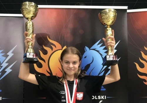 Podwójne wicemistrzostwo Polski Zuzanny Kamińskiej. 13-latka znów stanęła na podium