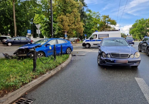 Wypadek w centrum Lublina. Poszkodowane dziecko trafiło do szpitala