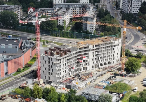 Tak wygląda budowa hotelu z 185 apartamentami przy Serenadzie