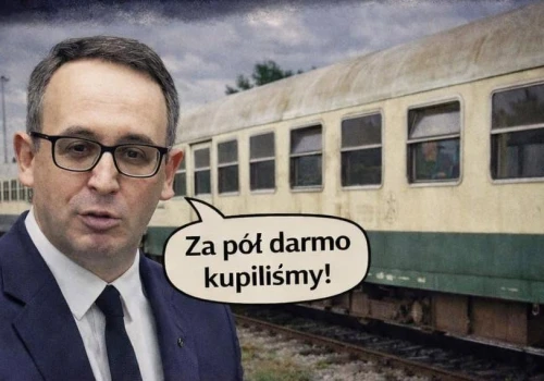 Niemiecki złom znów na polskich torach