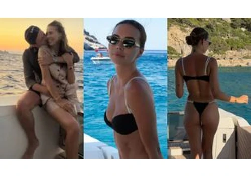 Sandra Kubicka wybyła z Polski. Całkowicie oddała się miłości na łodzi