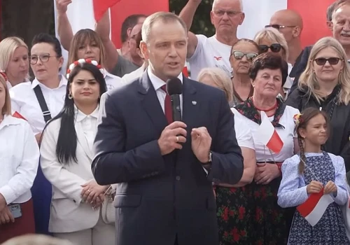 Karol Nawrocki w Dębicy. Referendum, ceny energii i projekty ustaw prezydenta