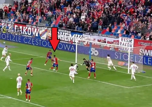 Kapitalne zachowanie napastnika Rakowa. Strzelił gola w debiucie