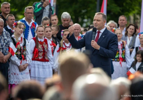 Karol Nawrocki złożył wniosek ws. referendum. Mocne słowa prezydenta na Podkarpaciu