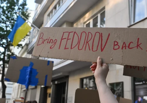 Zełenski ma poważny problem. Ósmy dzień protestów w Kijowie