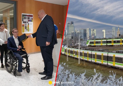 Dominik stracił pod pociągiem obydwie nogi i rękę. Marzy jednak o pracy na kolei