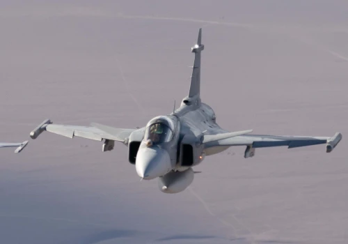 Brazylijskie Gripeny pierwszy raz na ćwiczeniach za granicą