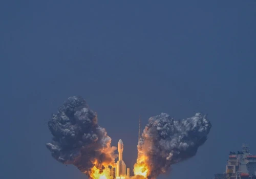 Chińska odpowiedź na SpaceX. Rakieta Gravity-1 wystartowała z morza