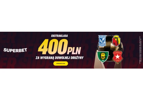 Do +25% wygranej od 3 zdarzeń w Superbet dla wszystkich graczy