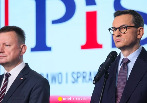 Mariusz Błaszczak uderza w Mateusza Morawieckiego. 