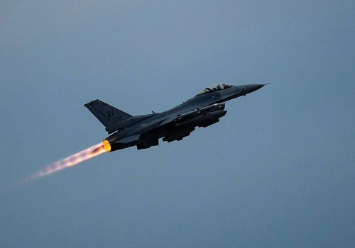 Dron zestrzelony w przestrzeni NATO. 