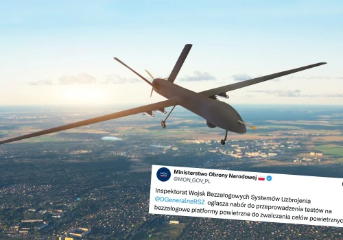 Wojsko przetestuje drony do zwalczania innych dronów
