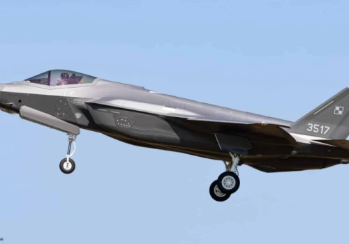 Pierwszy F-35A Husarz zmontowany we Włoszech oblatany