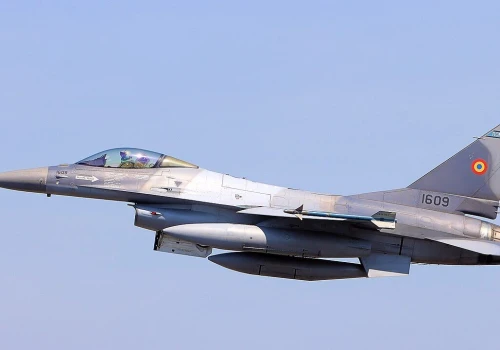 W Rumunii F-16 po raz pierwszy zestrzelił dron, który wleciał w przestrzeń powietrzną kraju