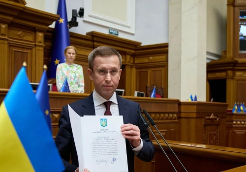 Nowy premier Ukrainy podziękował Polsce. 