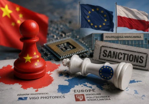 Technologiczna wojna weszła do Polski. Chiny sankcjonują Vigo Photonics i Politechnikę Wrocławską