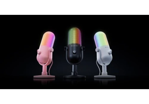 Razer zaprezentował nowy mikrofon Seiren V3 Chroma z 32-bitowym DSP