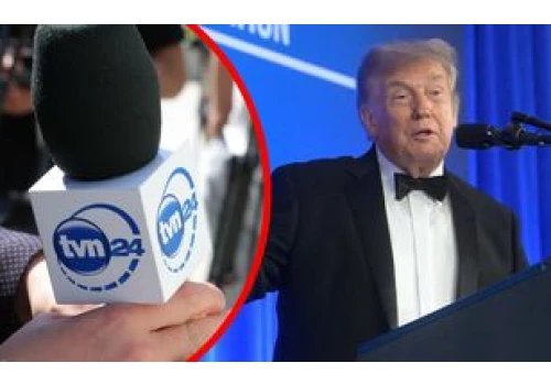 Deklaracja Trumpa i megafuzja z TVN w tle. Działo się w nocy