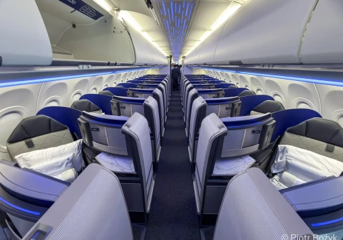 Zagłądamy na pokład pierwszego A321XLR United (zdjęcia)