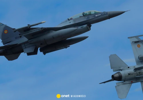 Naruszono przestrzeń powietrzną Rumunii. Pilot F-16 zestrzelił drona