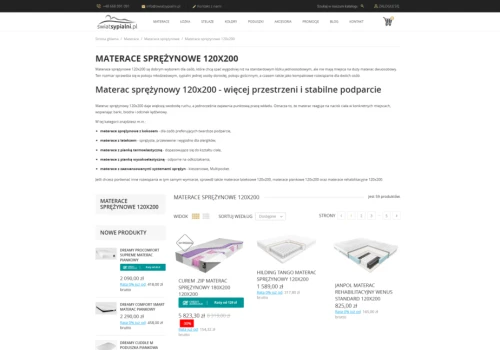 Jaka twardość materaca sprężynowego 120×200 zapewnia wygodne podparcie?