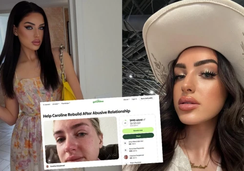 Caroline Derpienski rozstała się z partnerem, narzeka na brak kasy i założyła zbiórkę