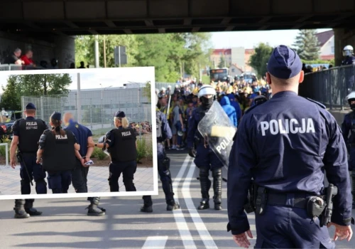 Pseudokibice przerwali święto w Opolu. Policja zatrzymała pięć osób z narkotykami