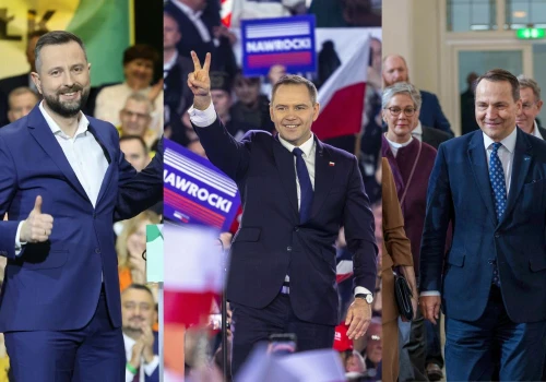 CBOS: spadek zaufania do Tuska i Trzaskowskiego, Nawrocki wciąż liderem