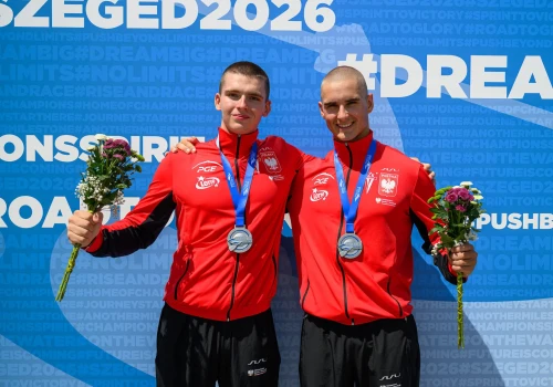Kajakarstwo: Oskar Dekowski i Mateusz Augustyniak Wicemistrzami Europy Juniorów!