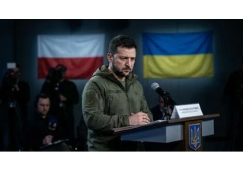 Wołodymyr Zełenski poddany ocenie. Polacy wydali werdykt