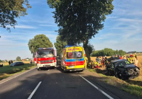 Tragedia na trasie Piotrków – Kielce. W wypadku zginęło dwoje dzieci