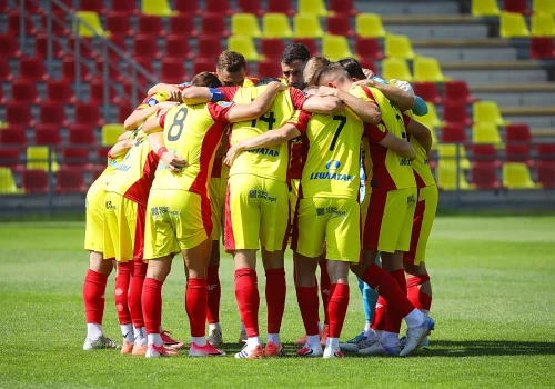 W sobotę mecz, w niedzielę sparing