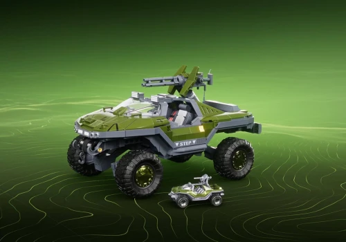 Mattel prezentuje klocki Hot Wheels Halo Warhog. Zestaw stworzono z okazji 25-lecia Halo
